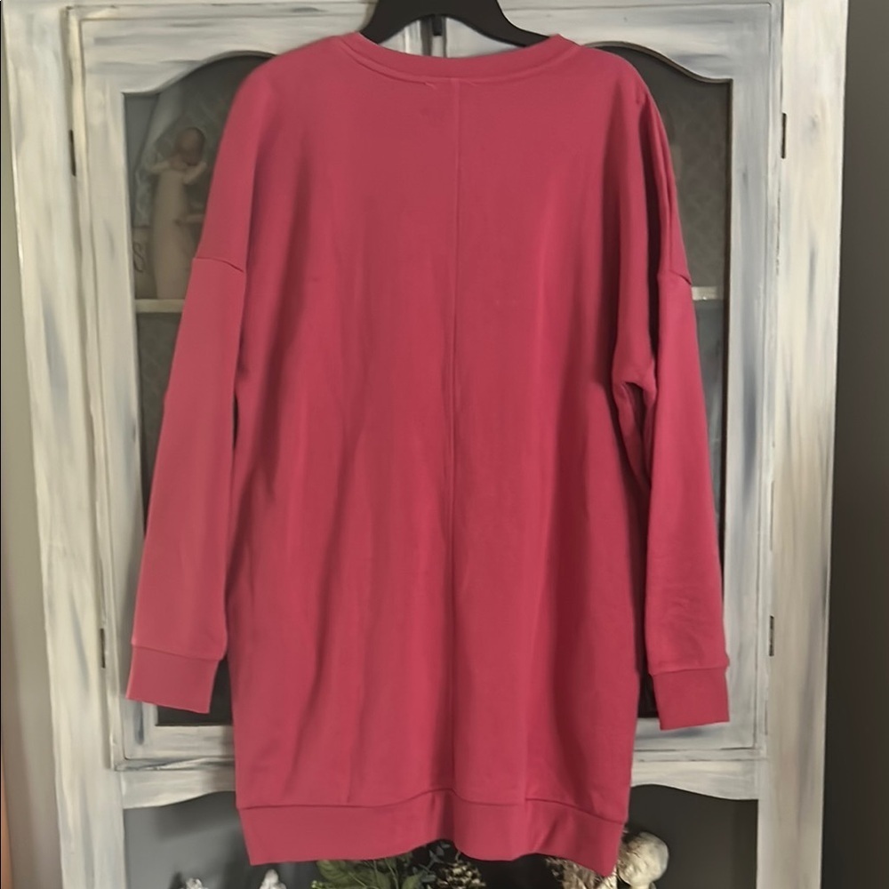 Long Sleeve Sweatshirt Dress - Picture 4 of 5